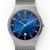 Skagen Sundby Titanium and Charcoal Steel Mesh Watch - 233XLTTN - Bilde 2