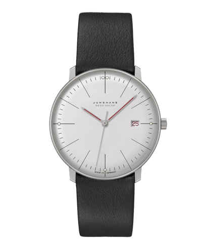 Junghans Max Bill Mega Solar Bauhaus 38mm - 59/2326.02