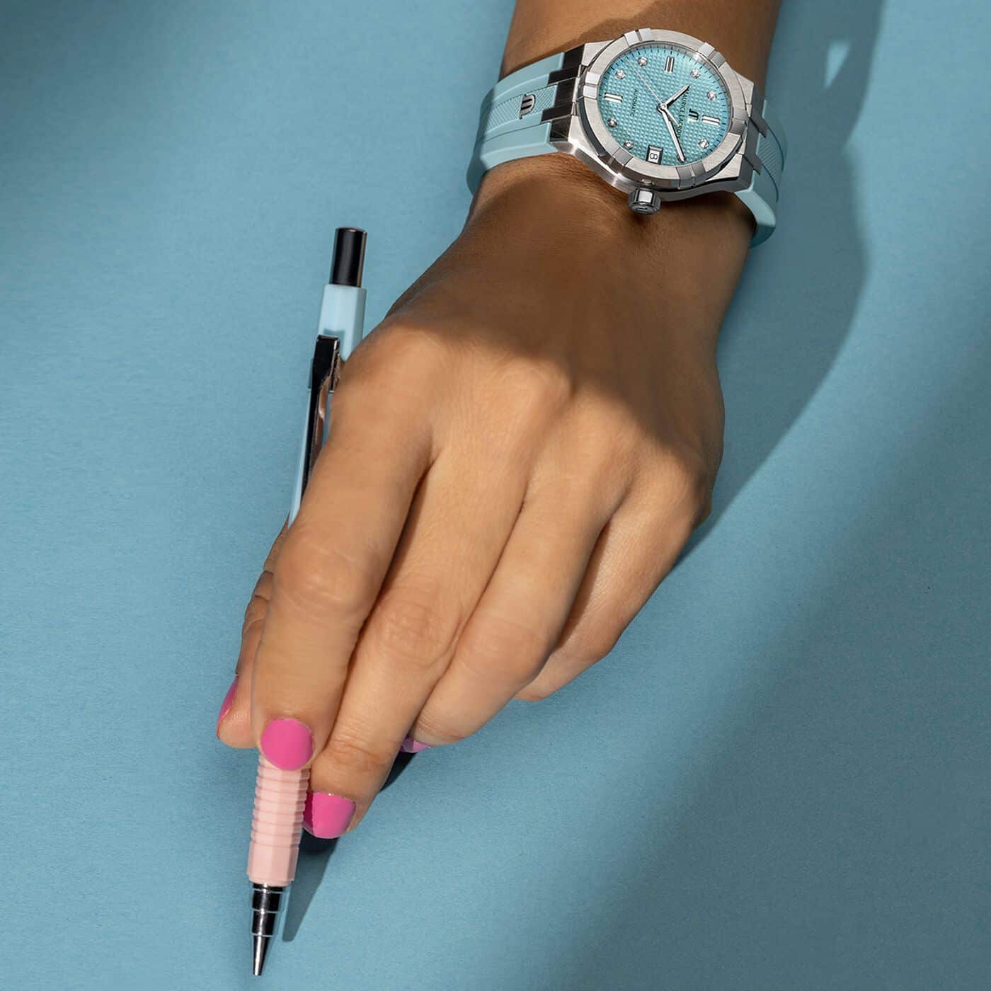 Maurice Lacroix Aikon Automatic 35mm Summer Vibes Limited Edition - AI6006-SS00F-451-C - Bilde 3