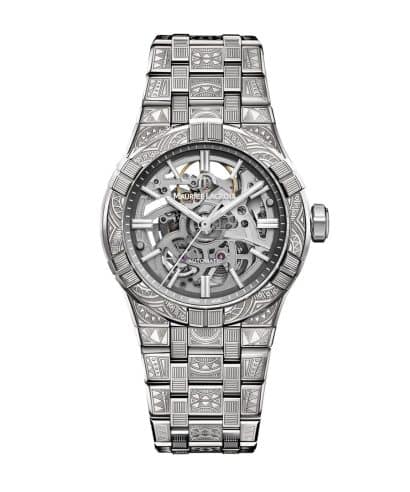 Maurice Lacroix Aikon Skeleton Urban Tribe 39mm - AI6007-SS009-030-1