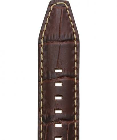 Rochet Sport Luxe «Indiana» Brun Vanntett Alligator Decor Skinnreim