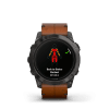 Garmin epix Pro (Gen 2) – Sapphire Edition 51mm, Carbon Gray, Leather - Bilde 3