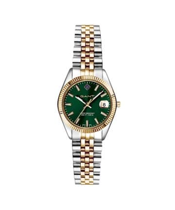 Gant Sussex Mini Lady Tofarget Stål / Grønn 28mm - G181013