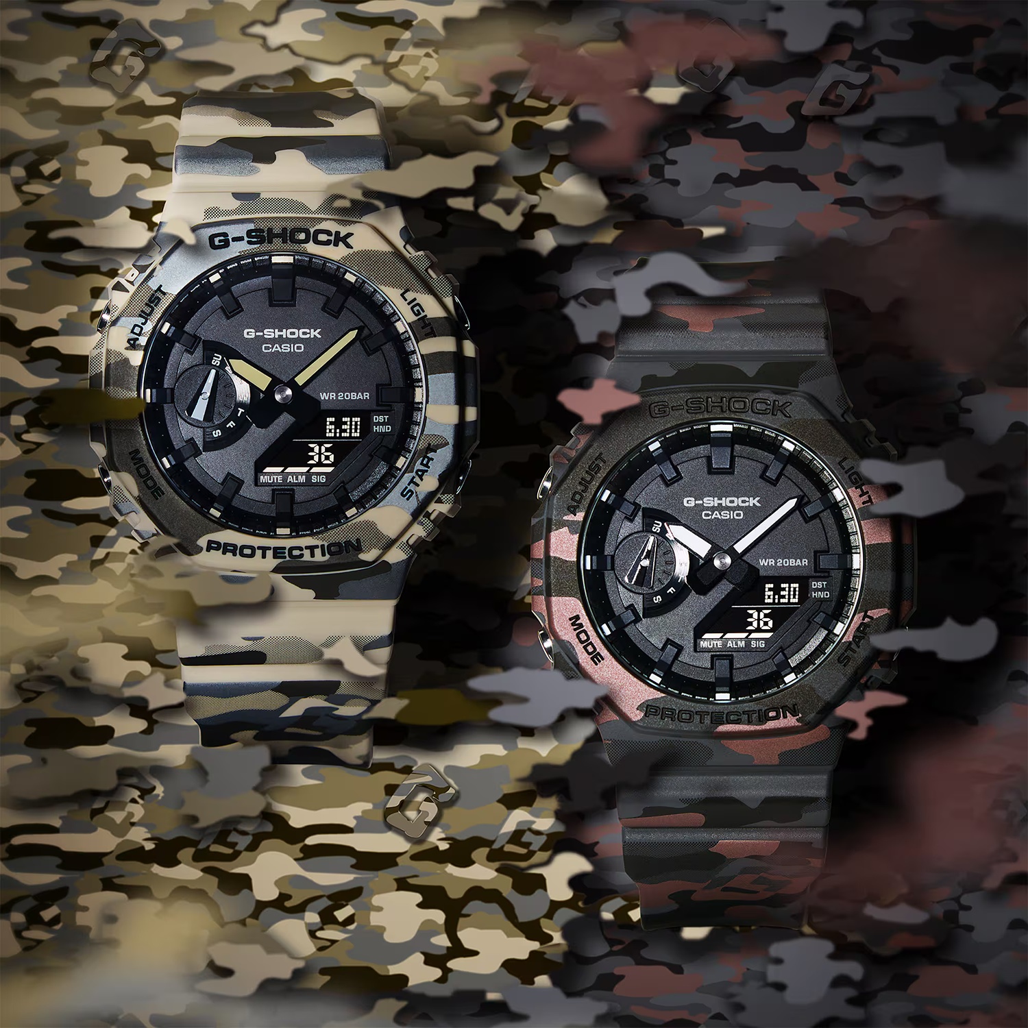 G-Shock 45mm - GA-2100CM-8AER - Bilde 2