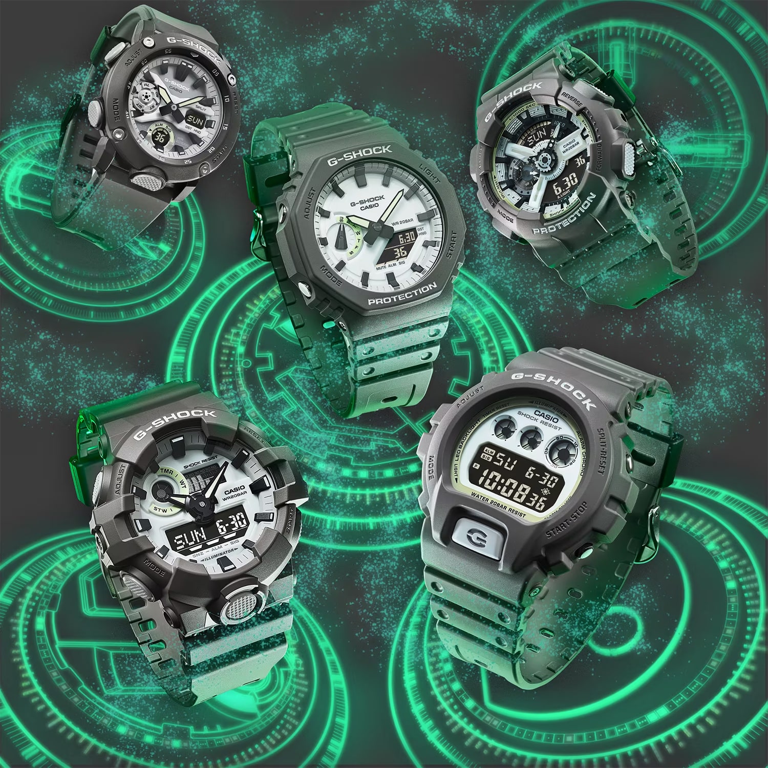 G-Shock - GA-700HD-8AER - Bilde 2