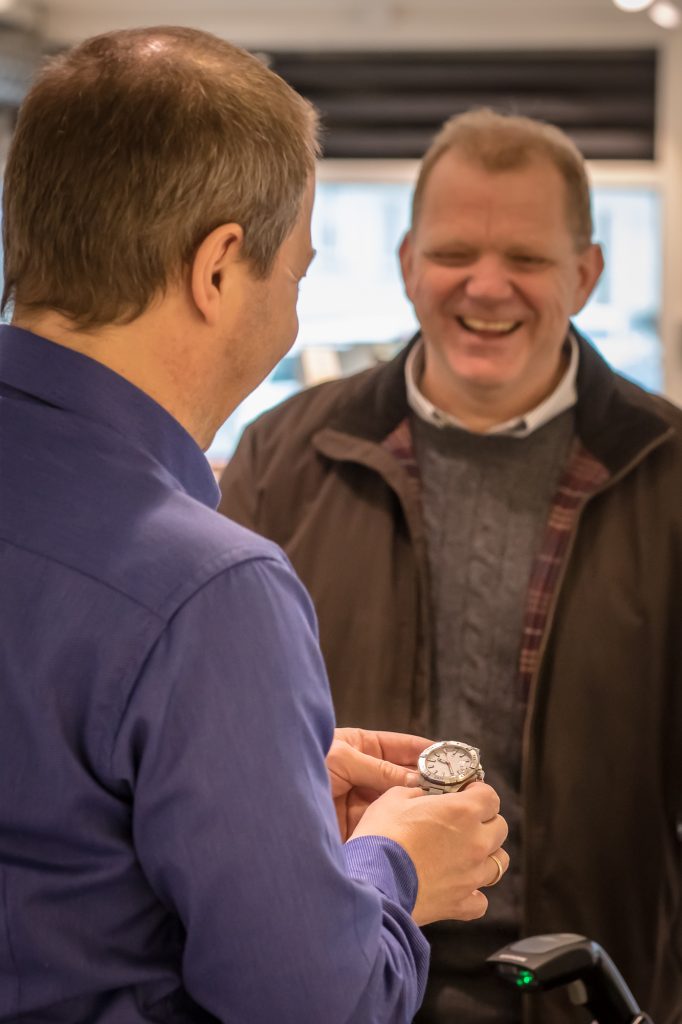 Klokkeservice og kundeservice hos faghandel