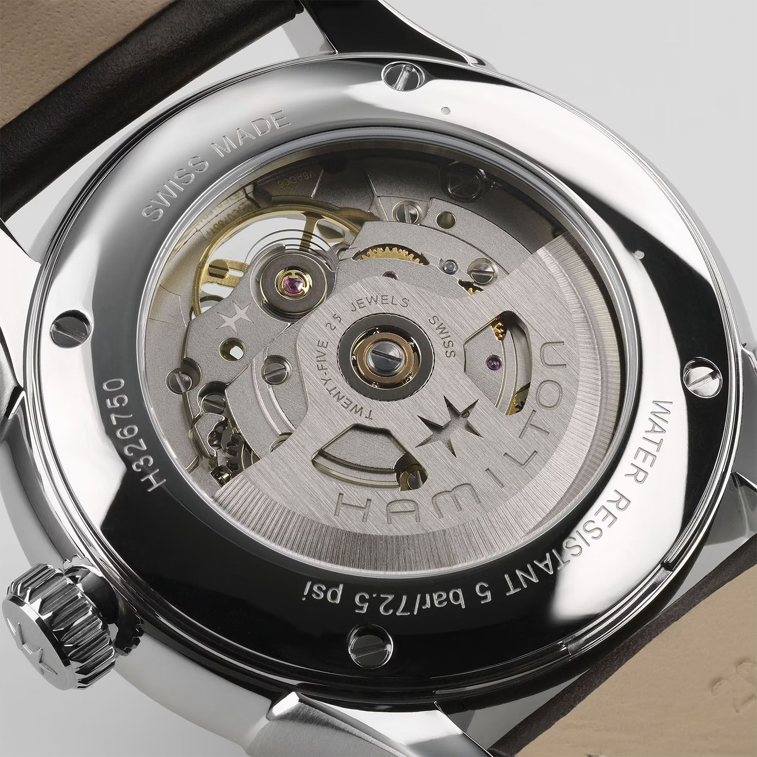 Hamilton Jazzmaster Open Heart Auto 40mm - H32675551 - Bilde 5