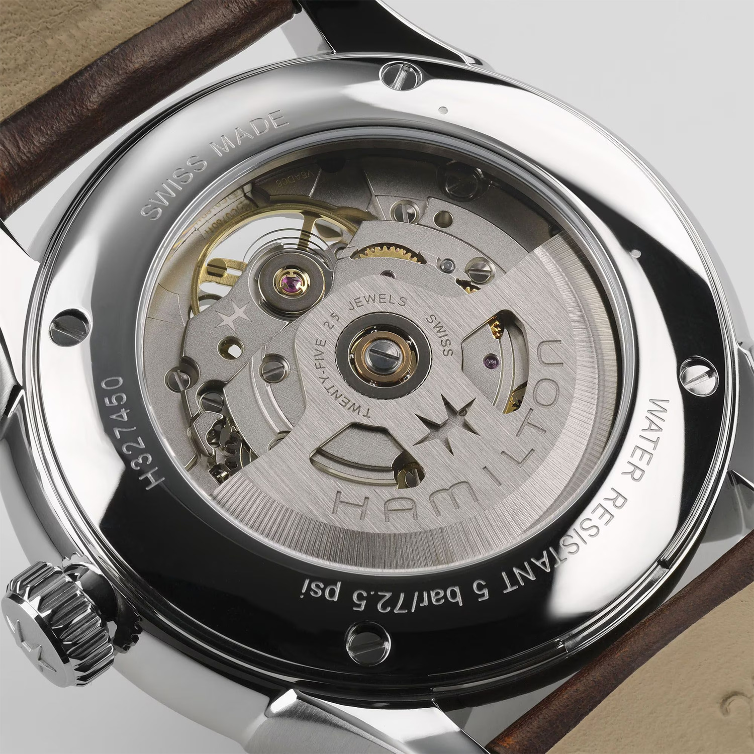 Hamilton Jazzmaster Open Heart Auto 40mm - H32675570 - Bilde 5