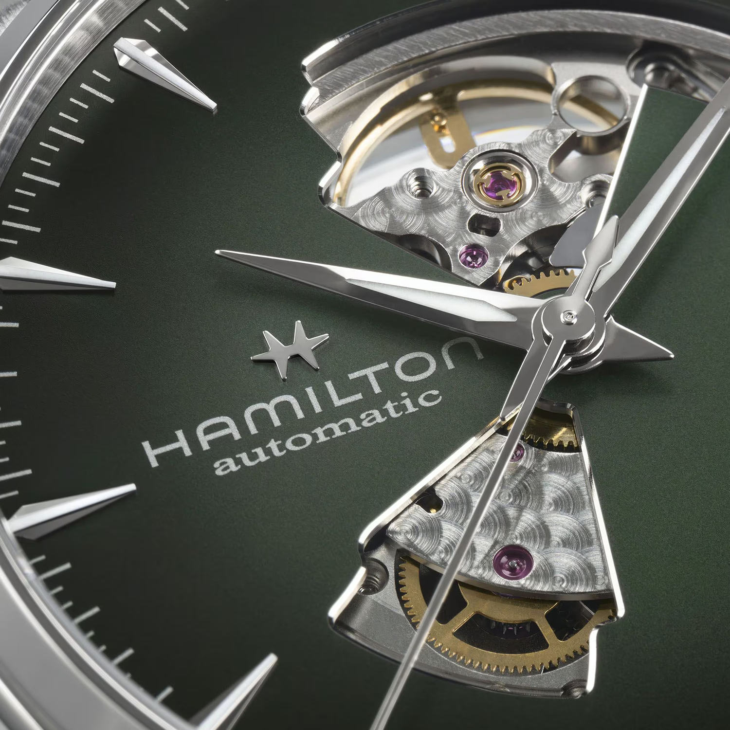 Hamilton Jazzmaster Open Heart Auto 42mm - H32705160 - Bilde 4