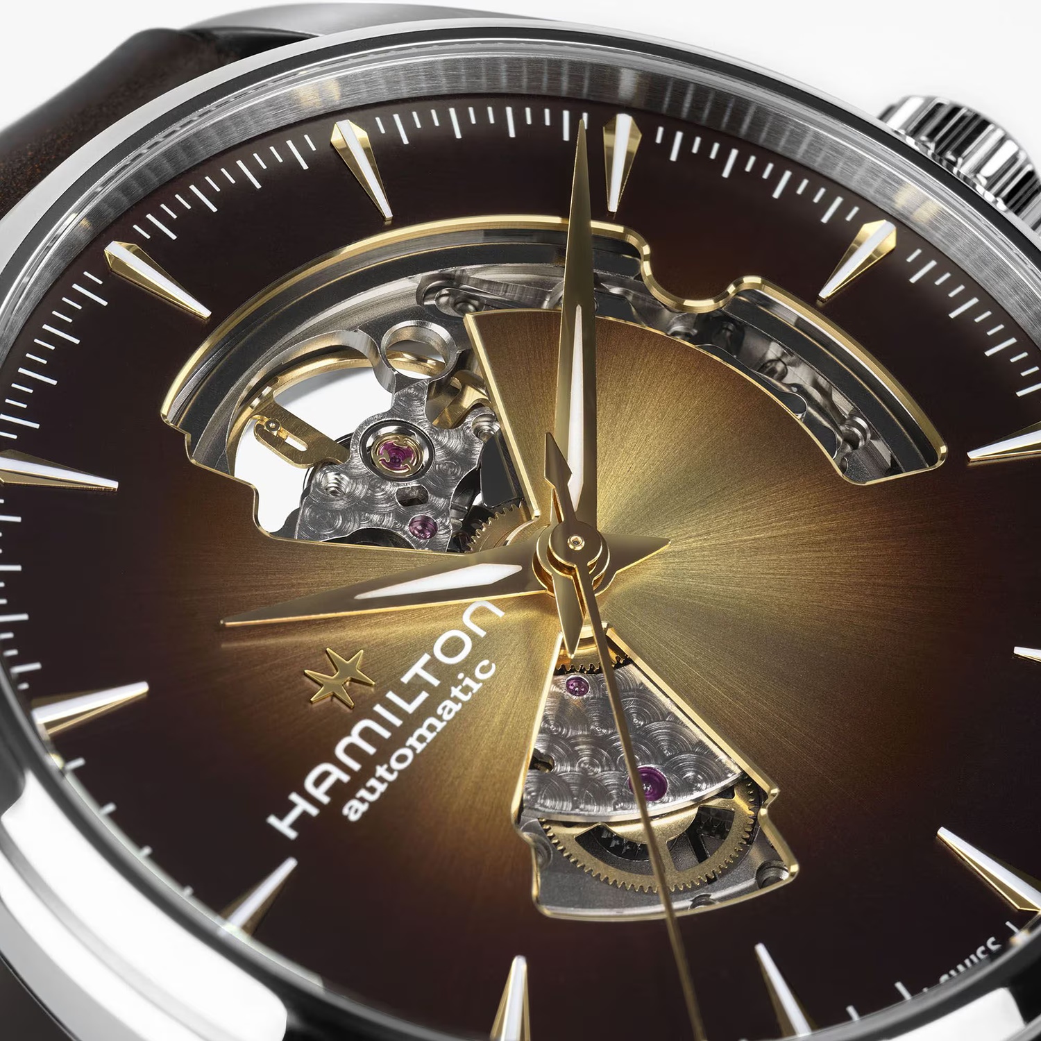 Hamilton Jazzmaster Open Heart Auto 42mm - H32705501 - Bilde 5