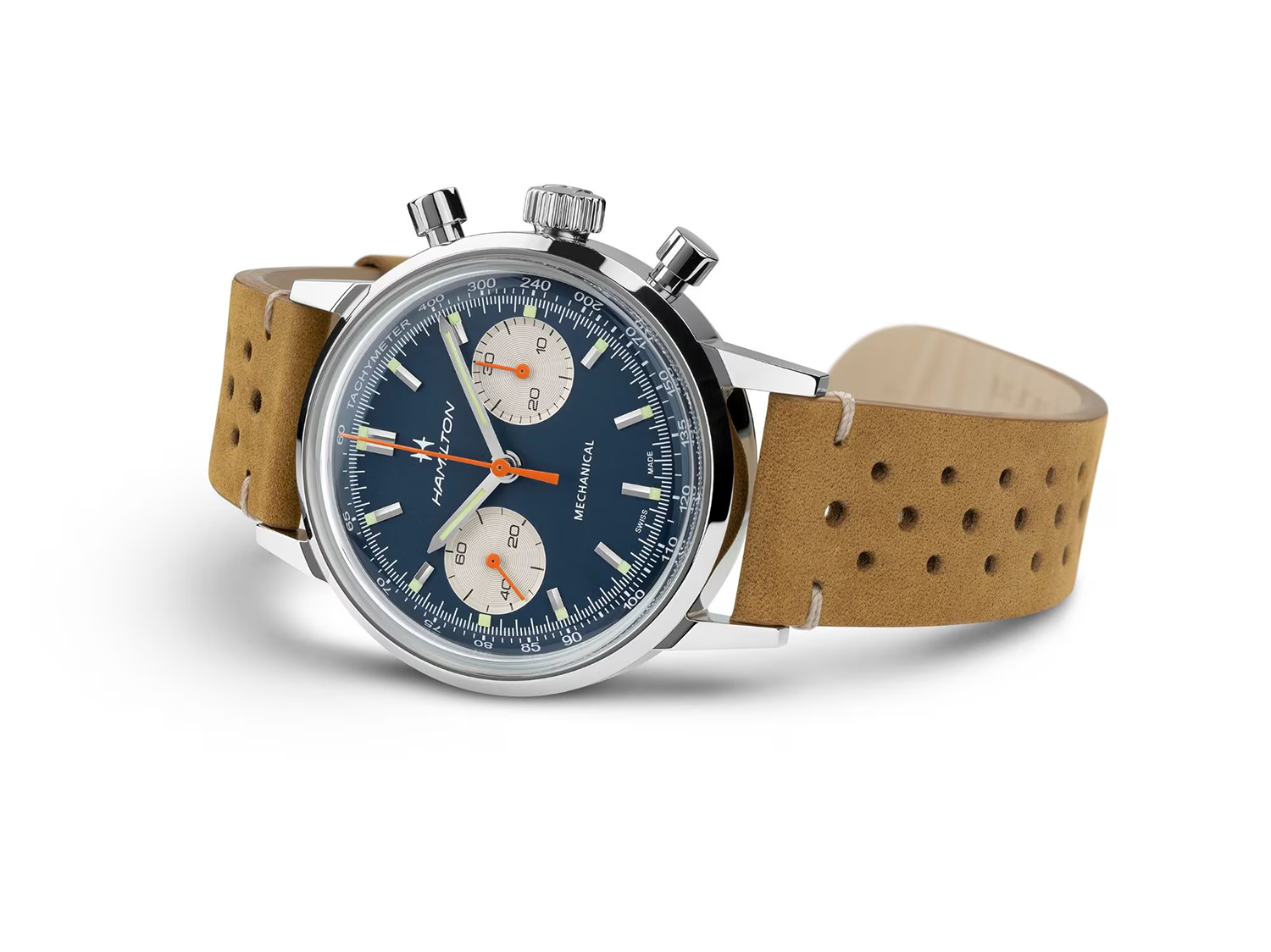 Hamilton American Classic Intramatic Chronograph H 40mm - H38429541 - Bilde 3