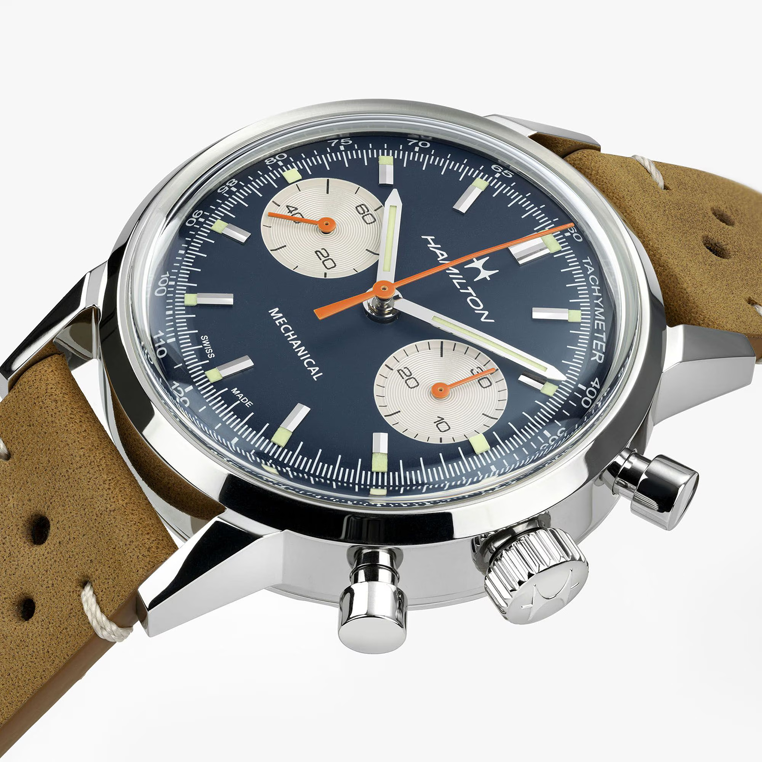 Hamilton American Classic Intramatic Chronograph H 40mm - H38429541 - Bilde 6