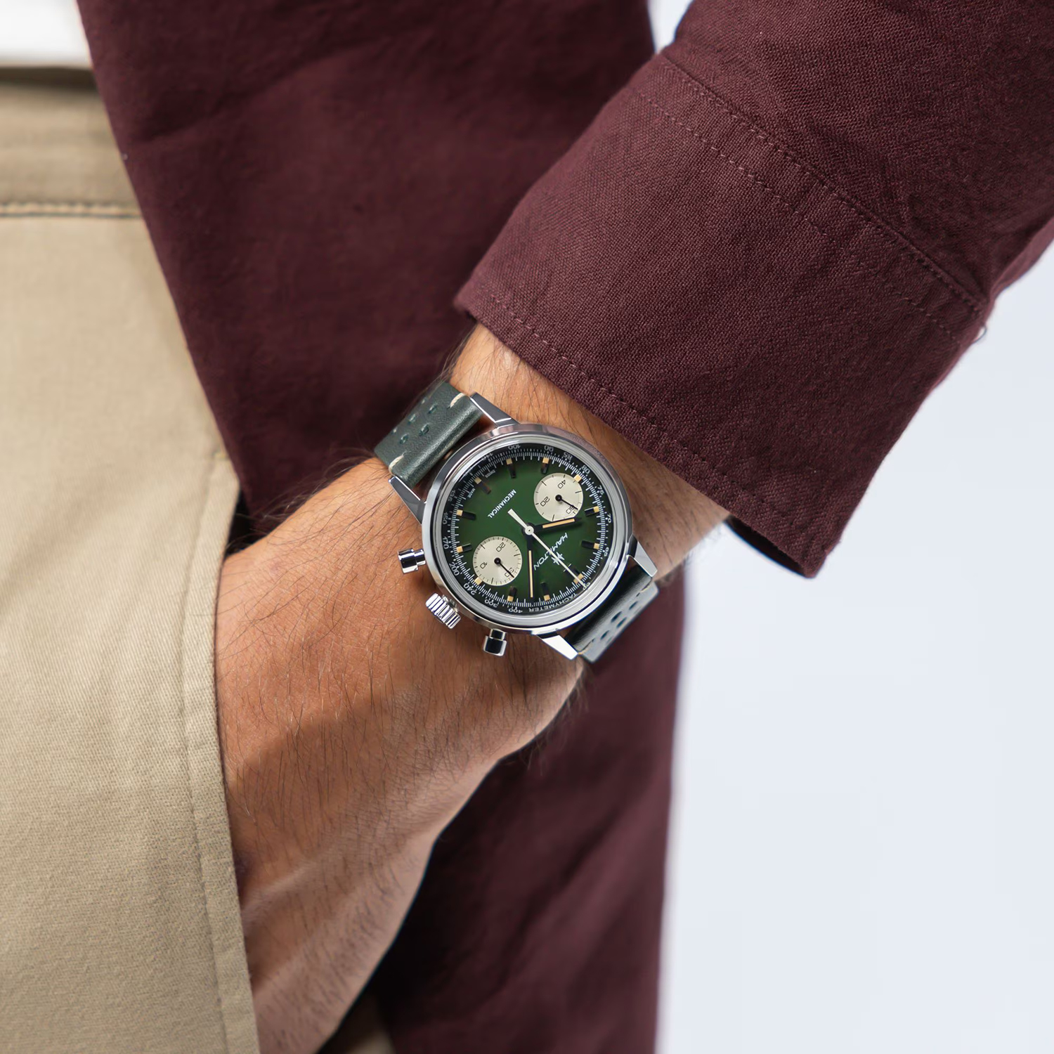 Hamilton American Classic Intramatic Chronograph H 40mm - H38429861 - Bilde 12