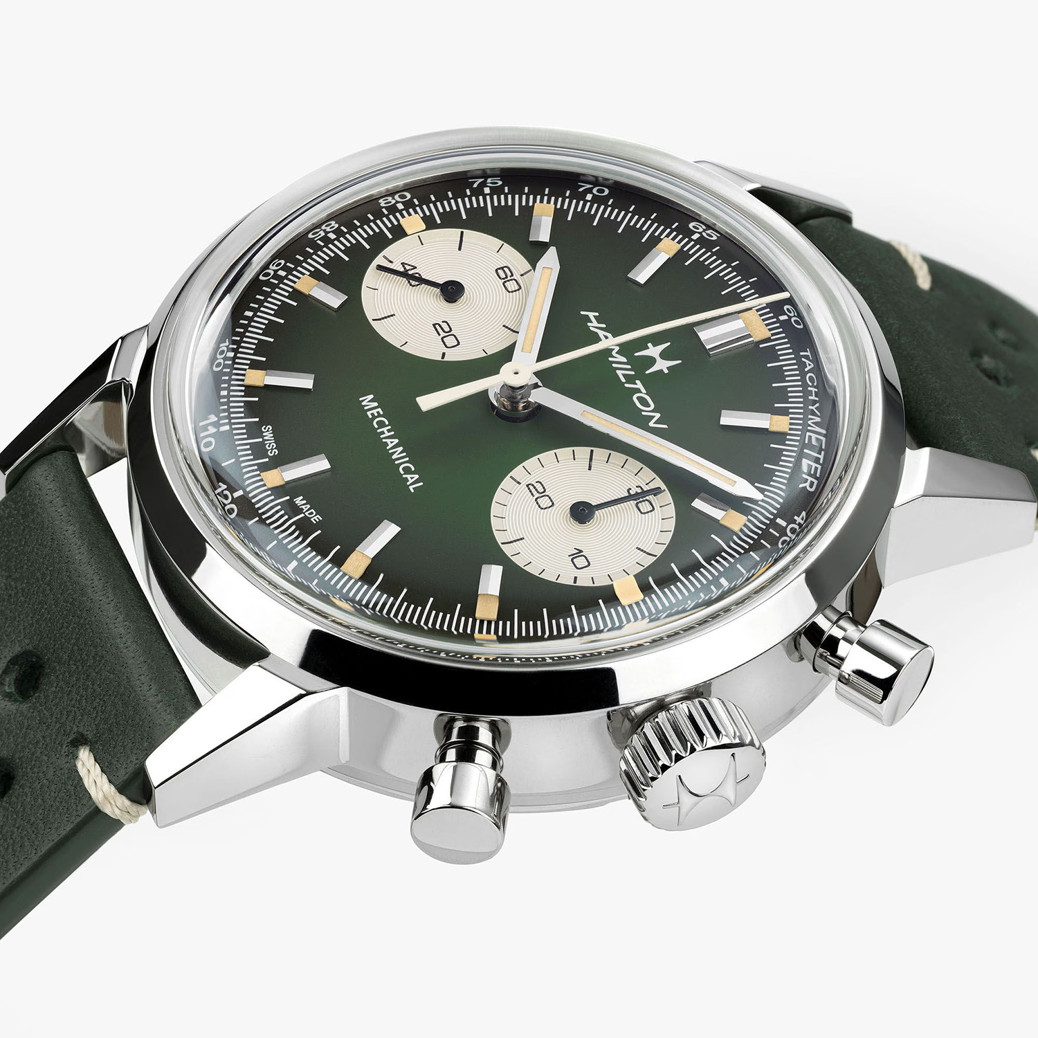 Hamilton American Classic Intramatic Chronograph H 40mm - H38429861 - Bilde 5