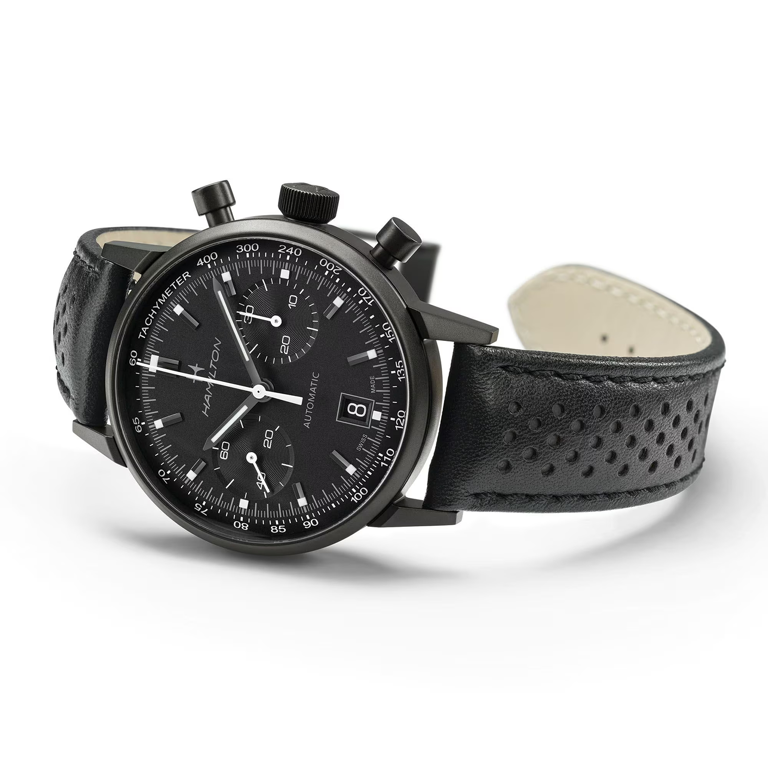 Hamilton American Classic Intra-Matic Auto Chrono 40 mm - H38446730 - Bilde 6