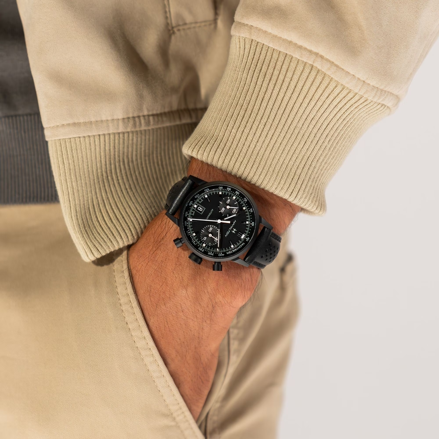 Hamilton American Classic Intra-Matic Auto Chrono 40 mm - H38446730 - Bilde 7
