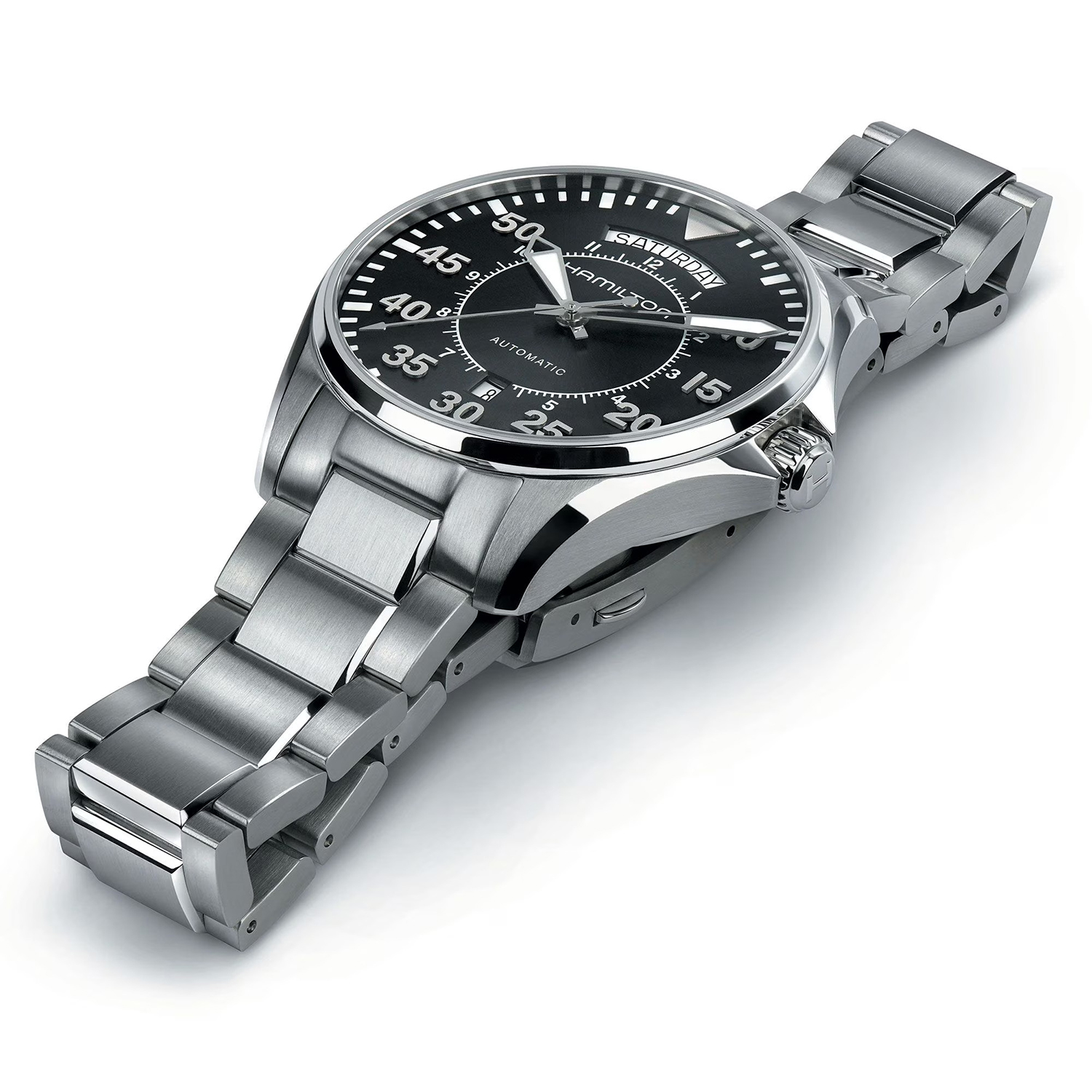 Hamilton Khaki Aviation Pilot Day Date 42MM - H64615135 - Bilde 2