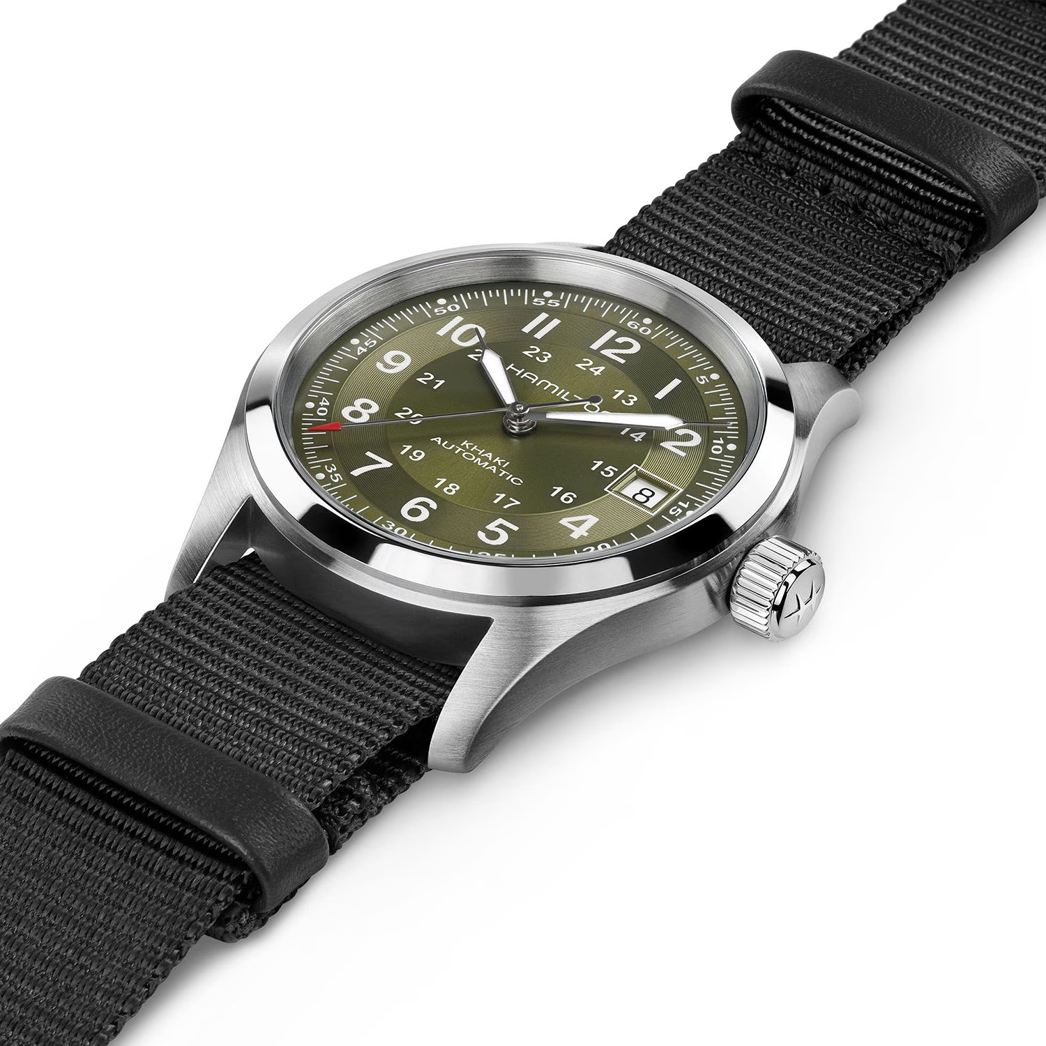 Hamilton Khaki Field Auto 38mm - H64475560 - Bilde 2