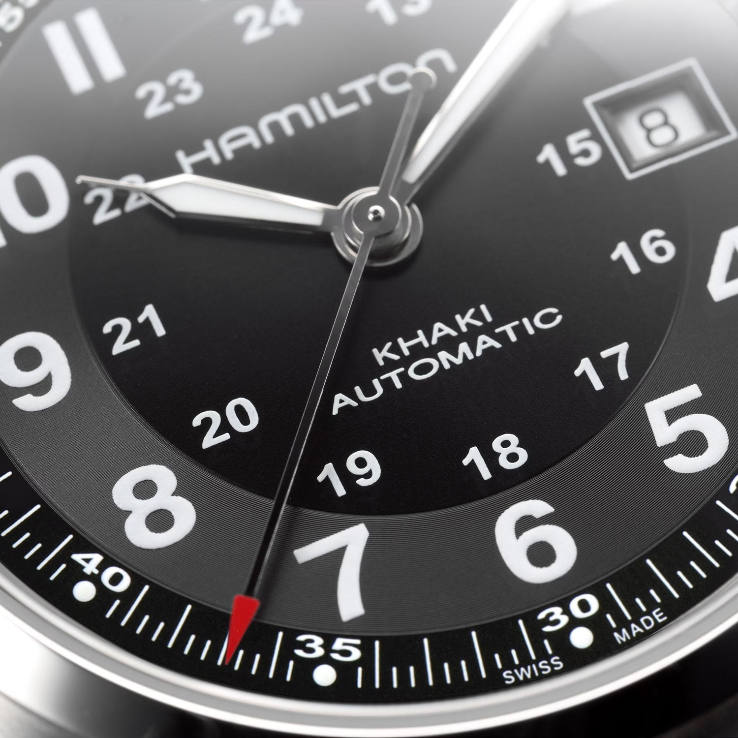 Hamilton Khaki Field Auto 42MM - H70555533 - Bilde 4