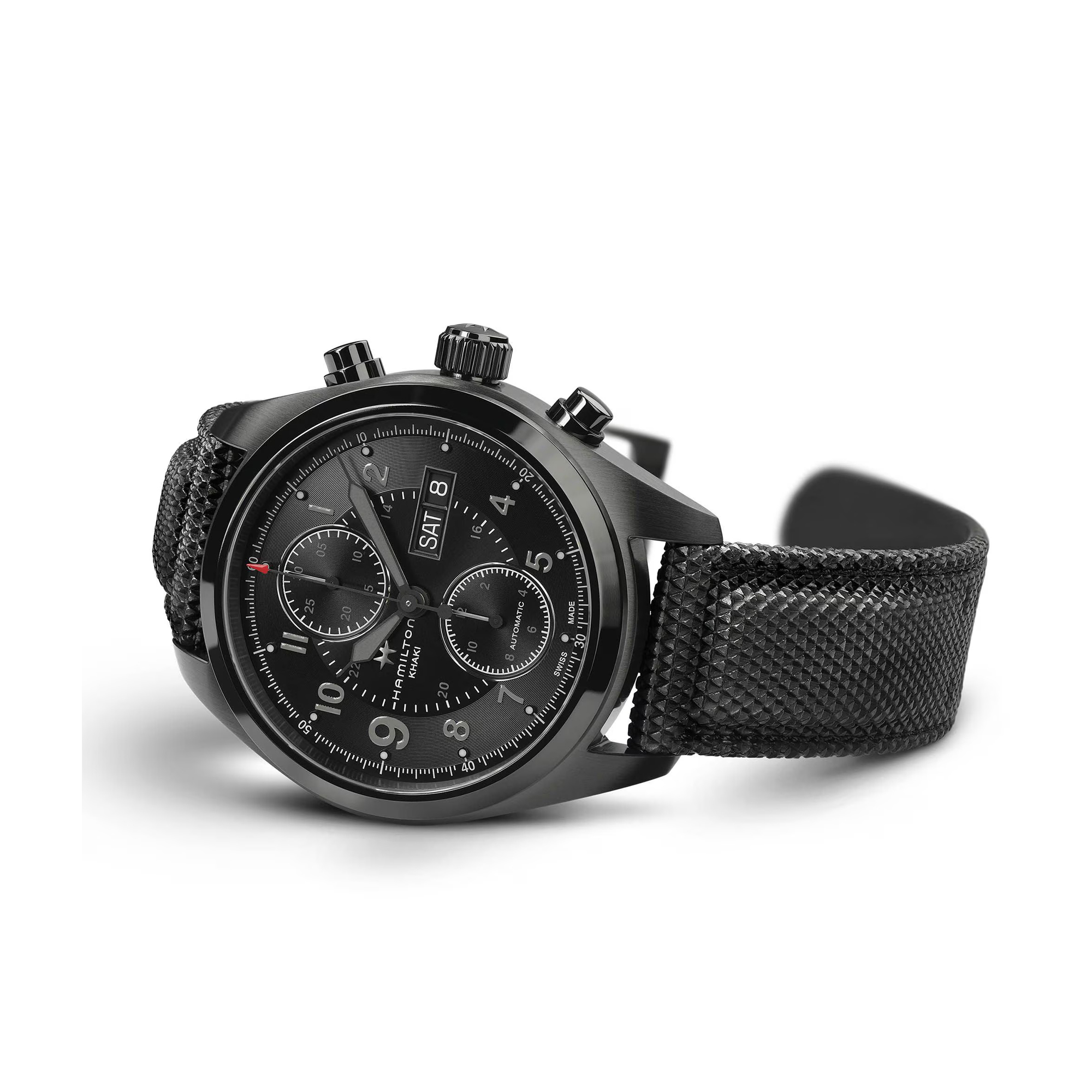 Hamilton Khaki Field Auto Chrono 42mm - H71626735 - Bilde 3