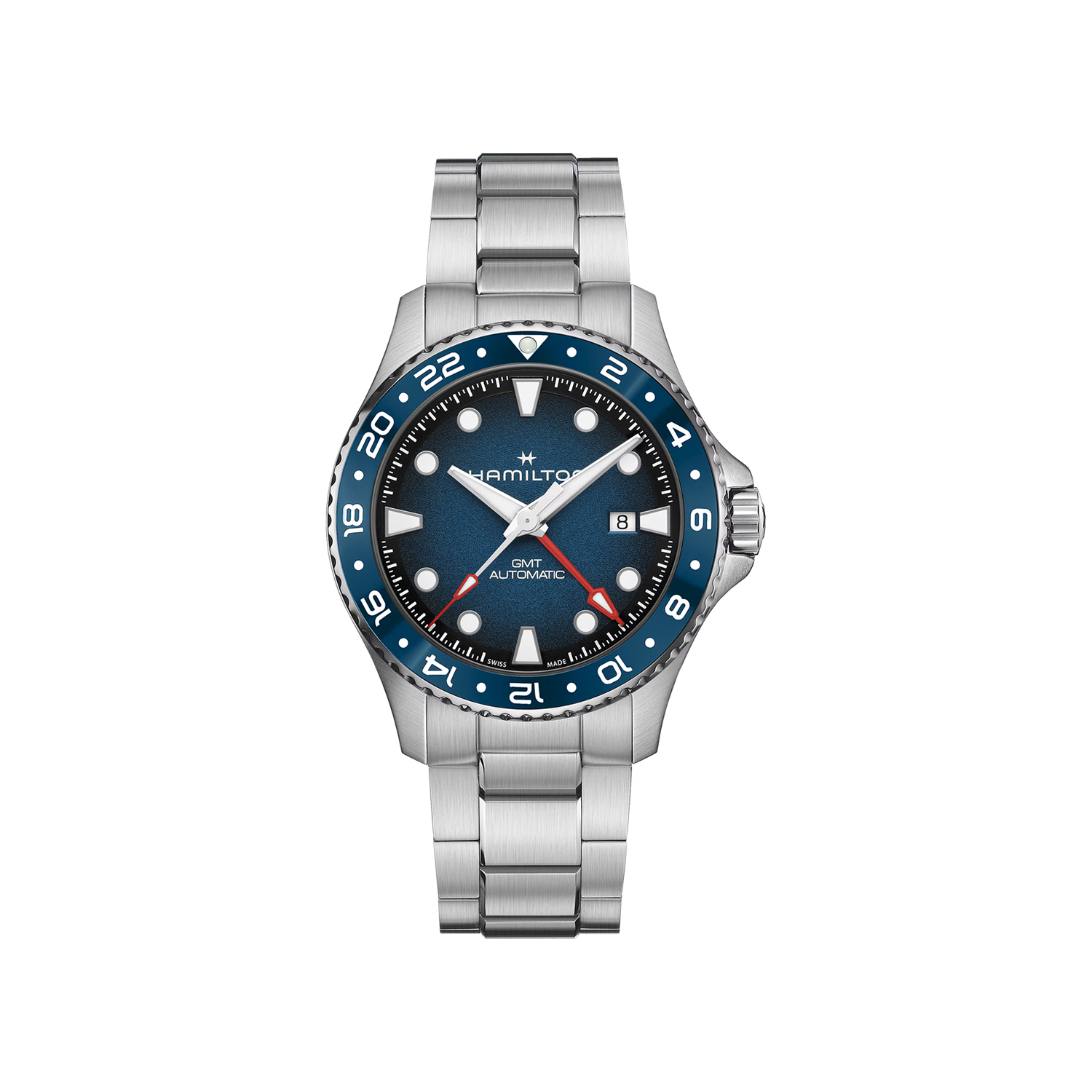 Hamilton Khaki Navy Scuba Auto GMT 43mm - H82535140