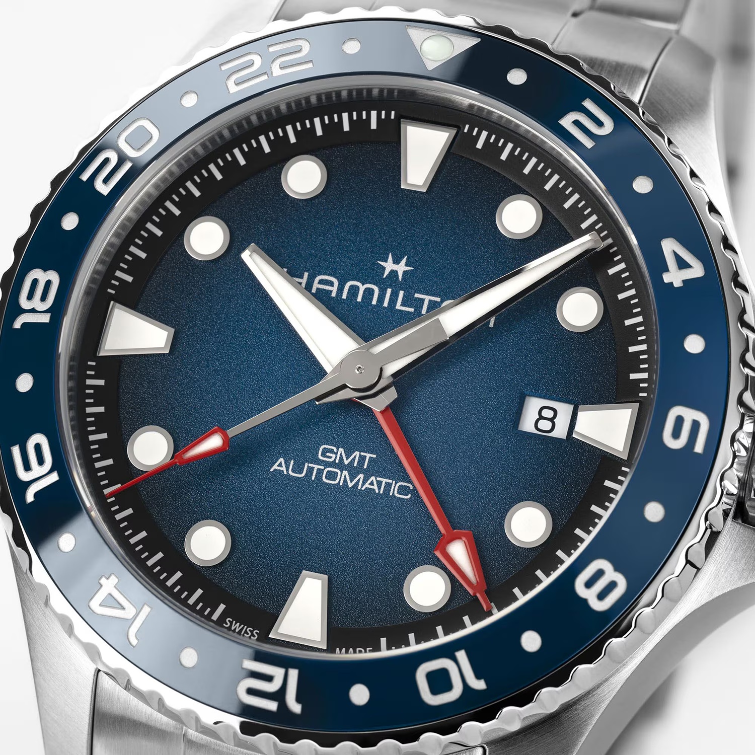 Hamilton Khaki Navy Scuba Auto GMT 43mm - H82535140 - Bilde 3
