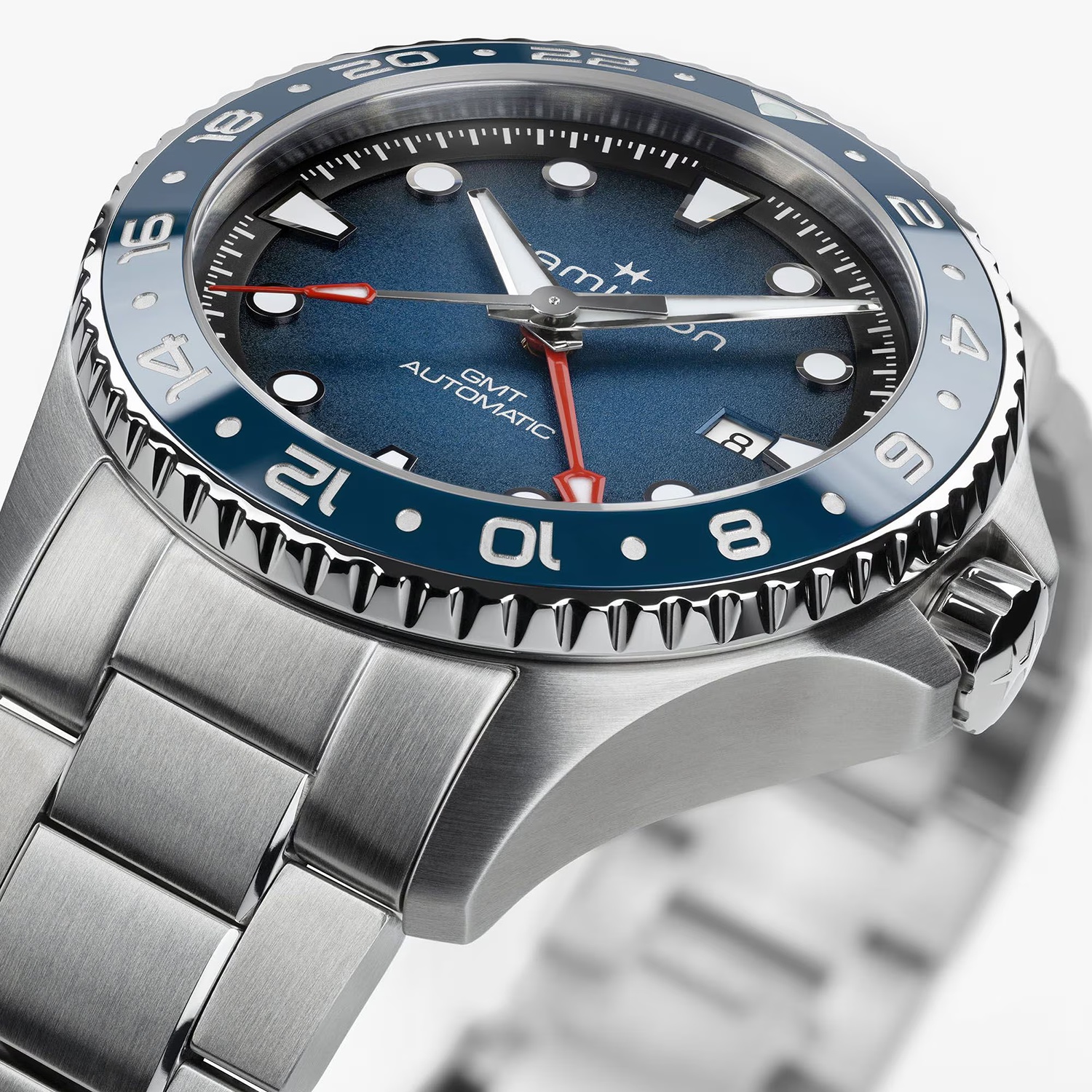 Hamilton Khaki Navy Scuba Auto GMT 43mm - H82535140 - Bilde 4