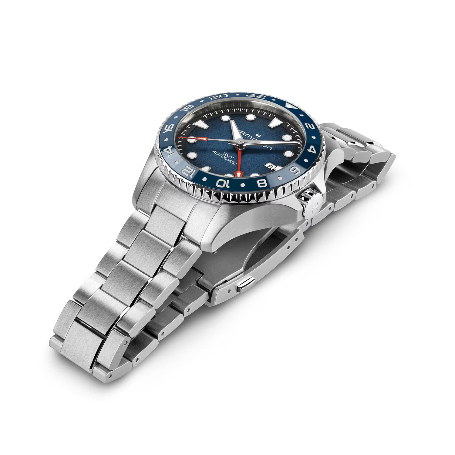 Hamilton Khaki Navy Scuba Auto GMT 43mm - H82535140 - Bilde 5