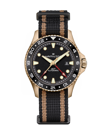 Hamilton Khaki Navy Scuba Automatic GMT 43mm Bronze - H82565930