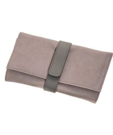 Leanschi jewellery travel pouch/grey