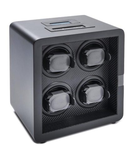 Leanschi watch winder 4 slots/black-black