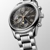 Longines Master Collection Chronograph Moon Phase 40mm - L2.673.4.61.6 - Bilde 2
