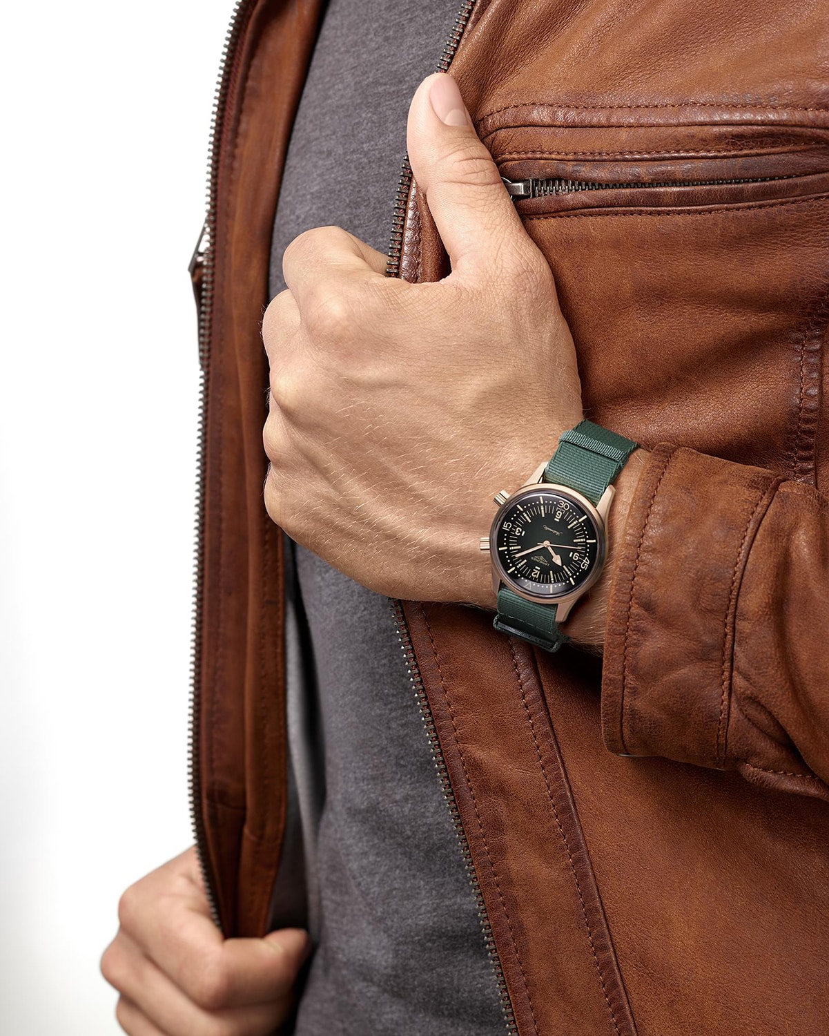 Longines Legend Diver Bronze No Date - L3.774.1.50.2 - Bilde 8