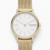 Skagen Signatur Lille Slim Gold-Tone Steel Mesh Watch - SKW2693 - Bilde 2