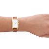 Skagen Hagen Lille Three-Hand Brown Leather Tank Watch - SKW3097 - Bilde 2