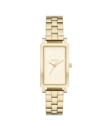 Skagen Hagen Lille Three-Hand Gold Stainless Steel Tank Watch - SKW3098