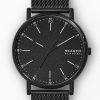 Skagen Signatur Three-Hand Midnight Steel Mesh Watch - SKW6579 - Bilde 2
