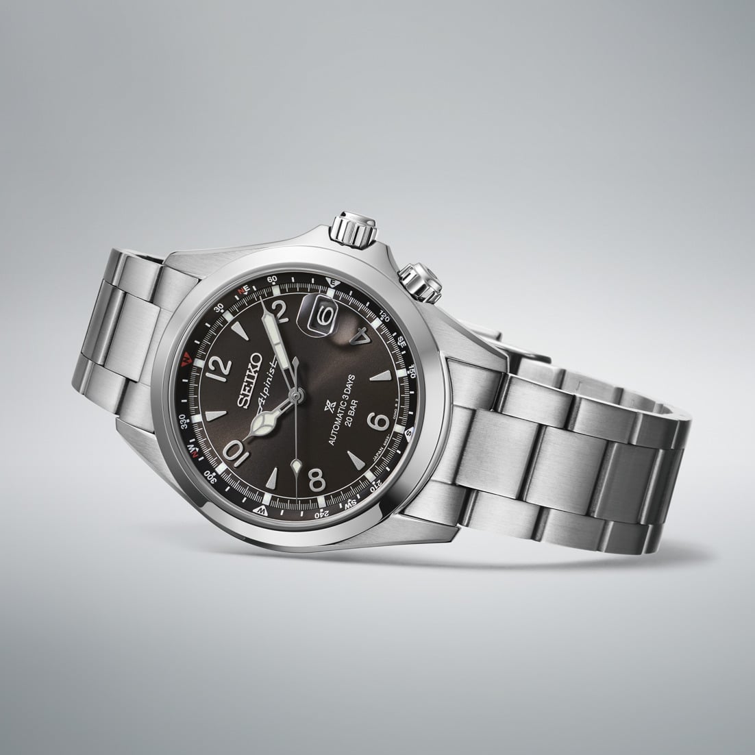 Seiko Prospex Alpinist ‘Summit Black’ 40mm - SPB505J1 - Bilde 3