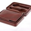 Leanschi ZIP-pouch storage | transport 4 watches | brown PU - Bilde 2