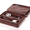Leanschi ZIP-pouch storage | transport 4 watches | brown PU - Bilde 3