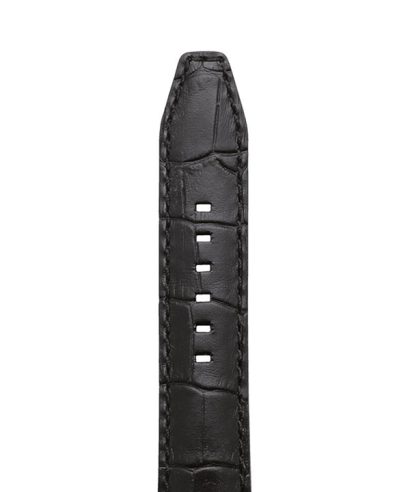 Rochet Sport Luxe «Indiana» Sort/Sort Vanntett Alligator Decor Skinnreim